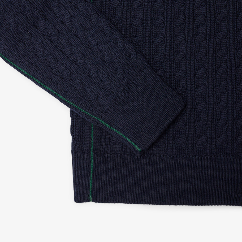 LACOSTE CABLE KNIT