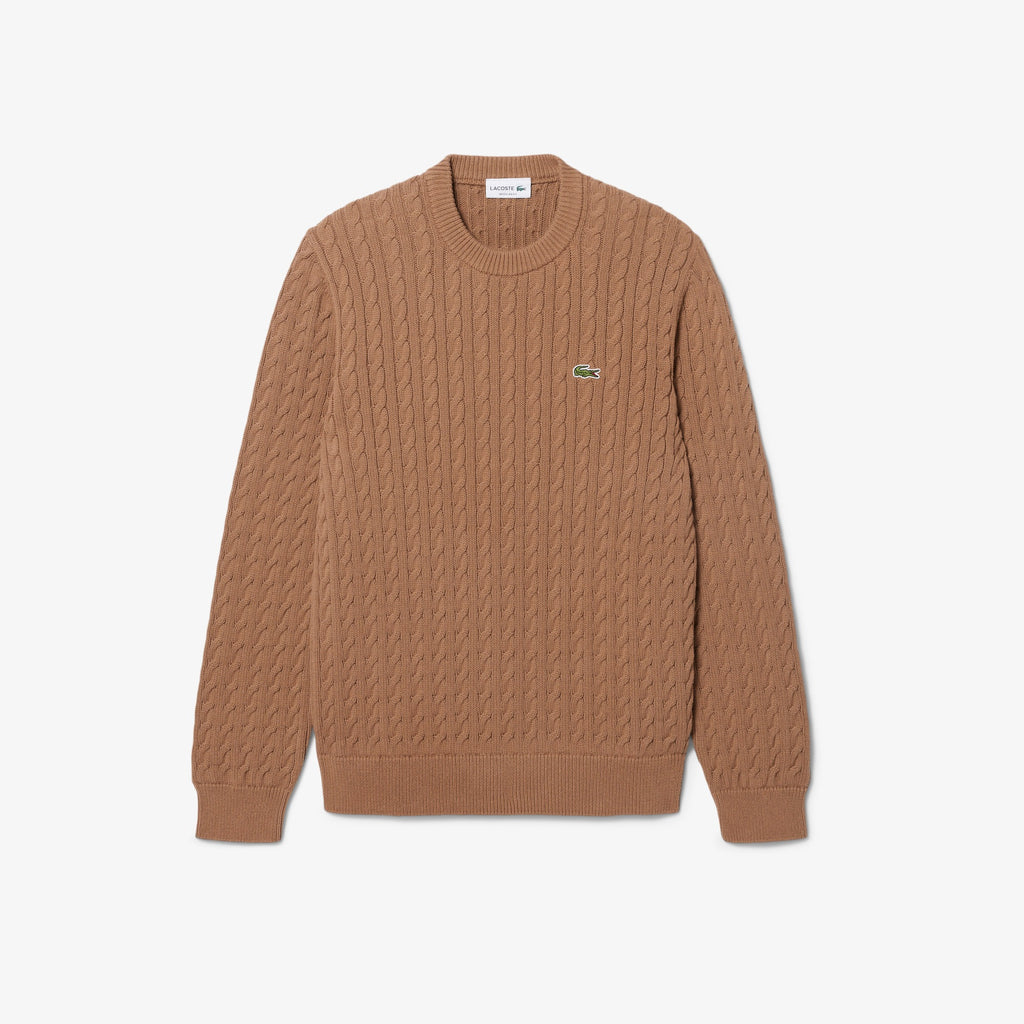 LACOSTE CABLE KNIT