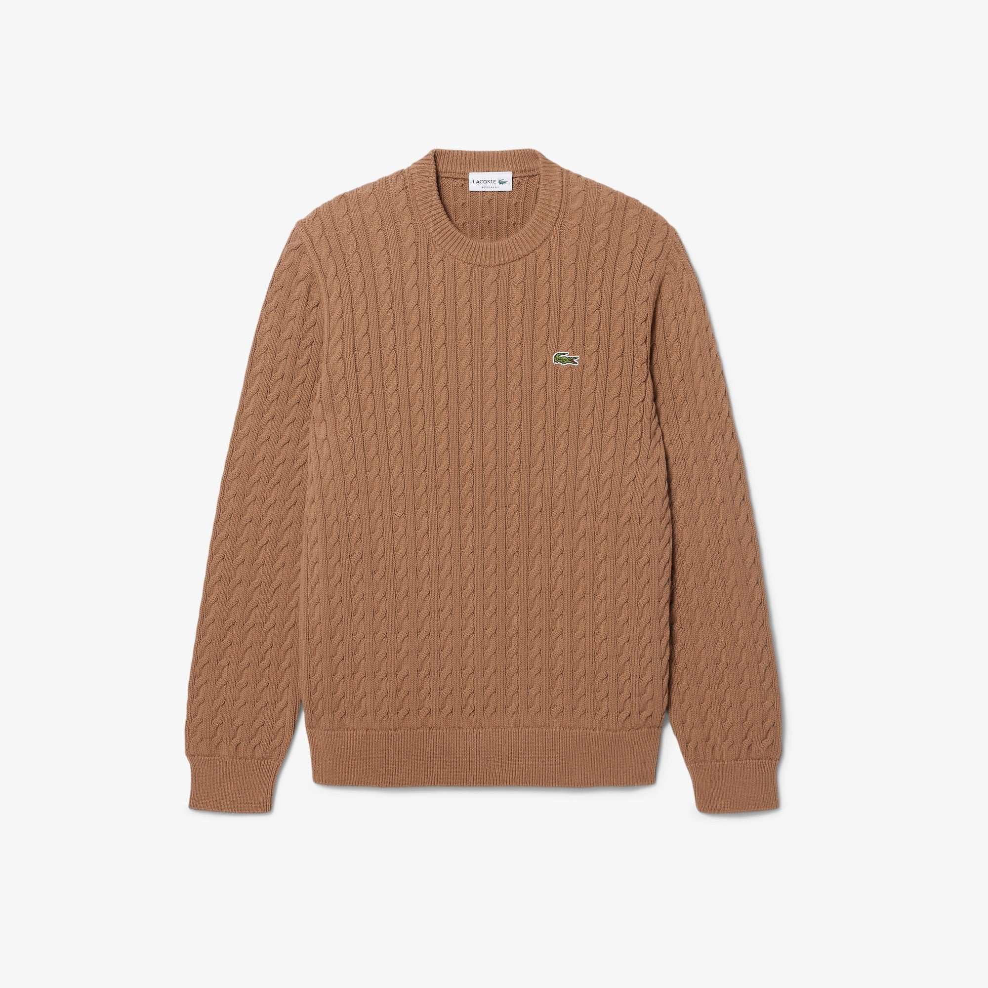LACOSTE CABLE KNIT