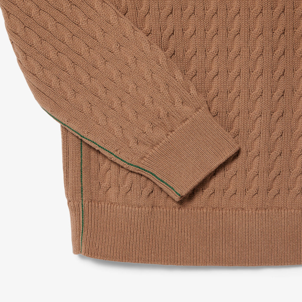 LACOSTE CABLE KNIT