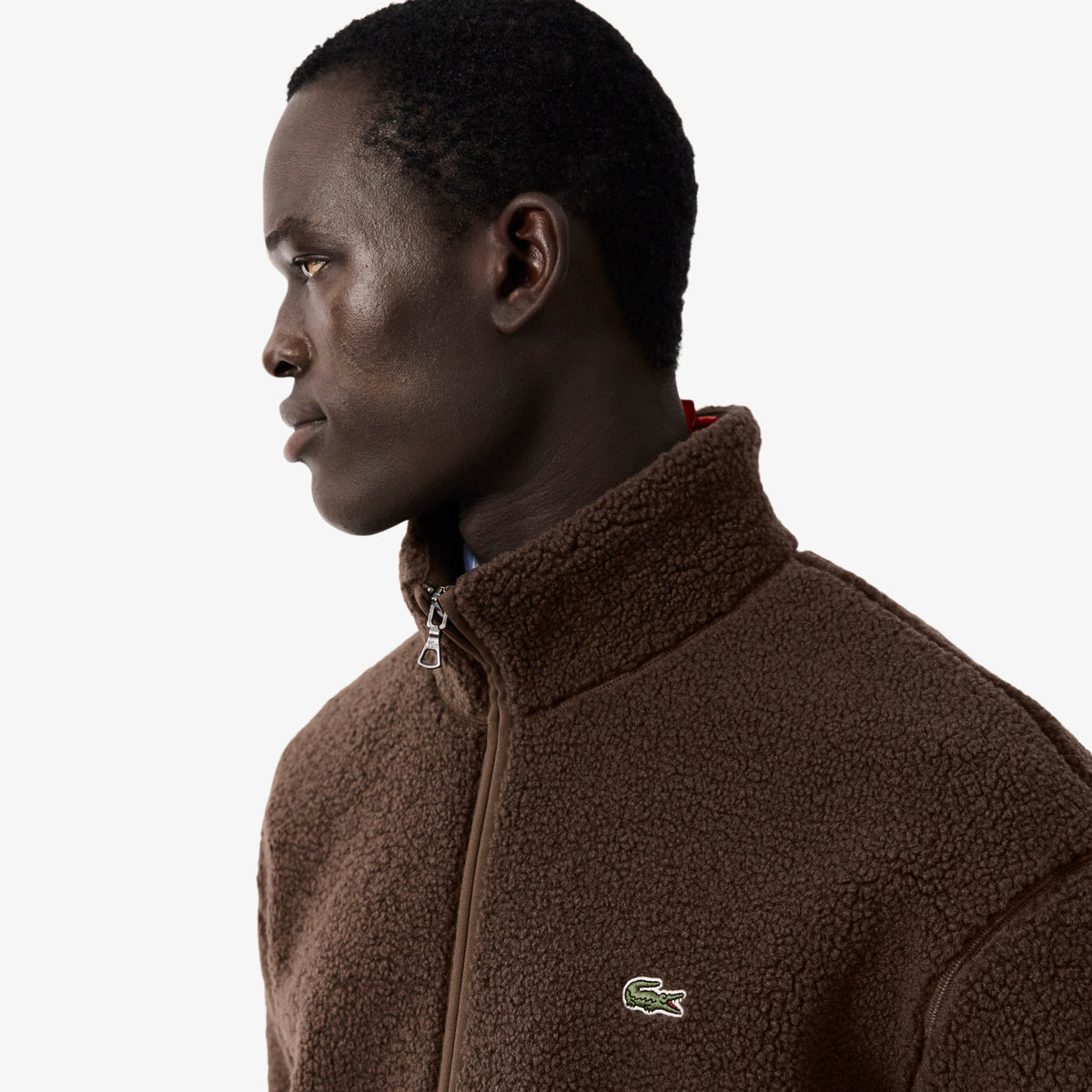 LACOSTE FLEECE JACKA