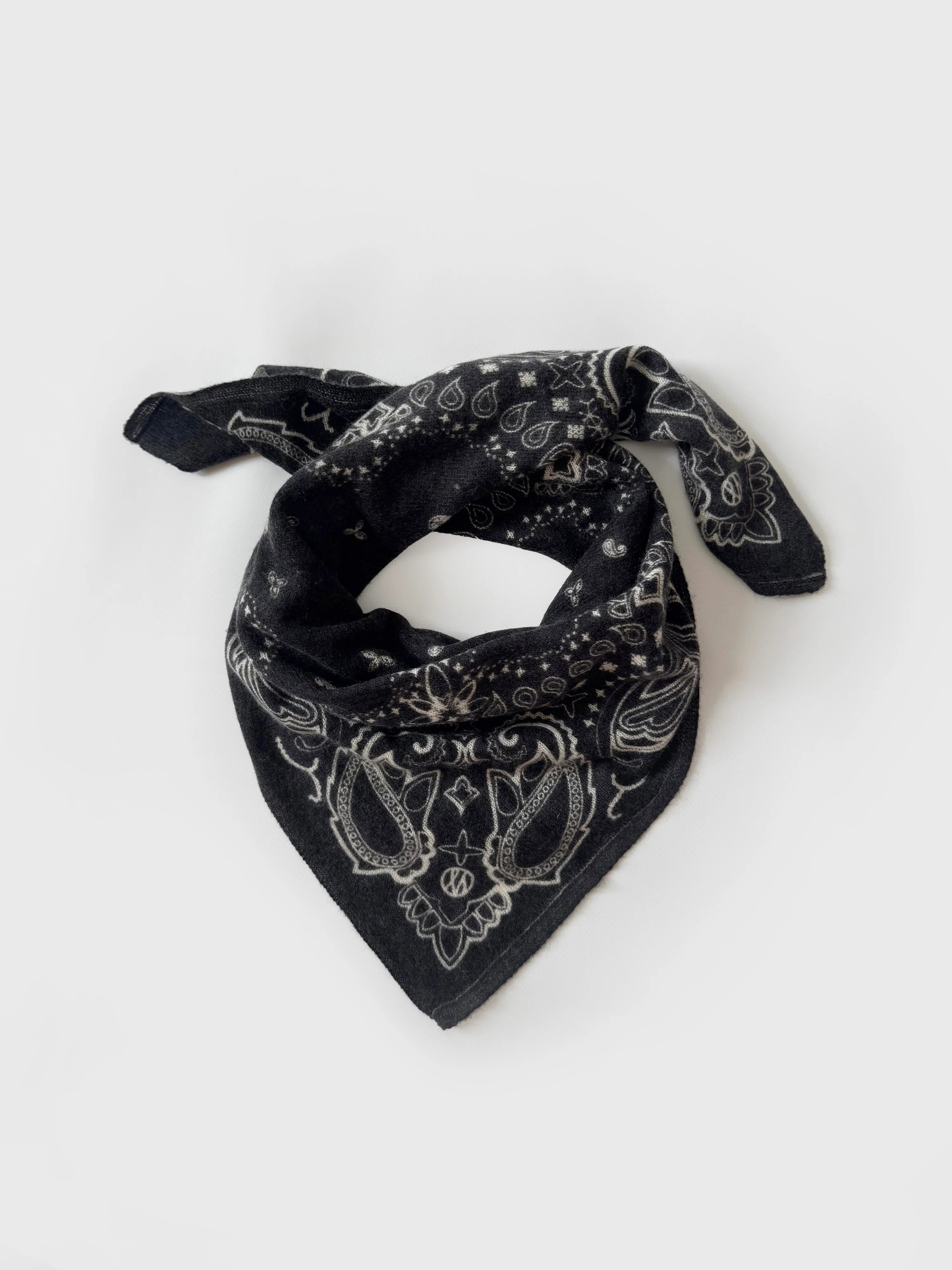 LESCARF CHASMERE PAISLEY SCARF 65CM