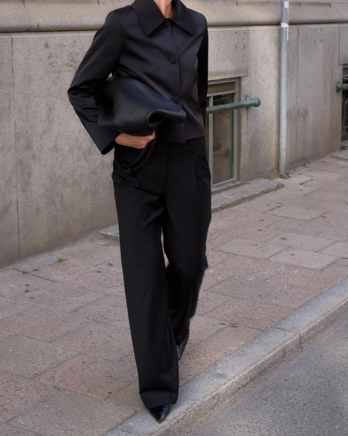 MARVILLE ROAD DONNA SATIN BLAZER