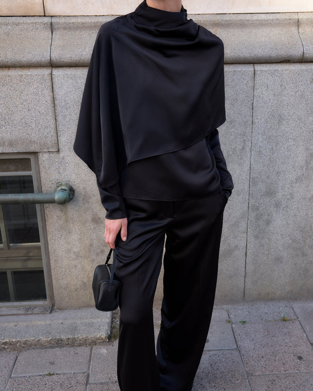 MARVILLE ROAD SOPHIA SATIN BLOUSE