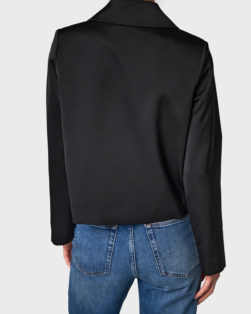 MARVILLE ROAD DONNA SATIN BLAZER