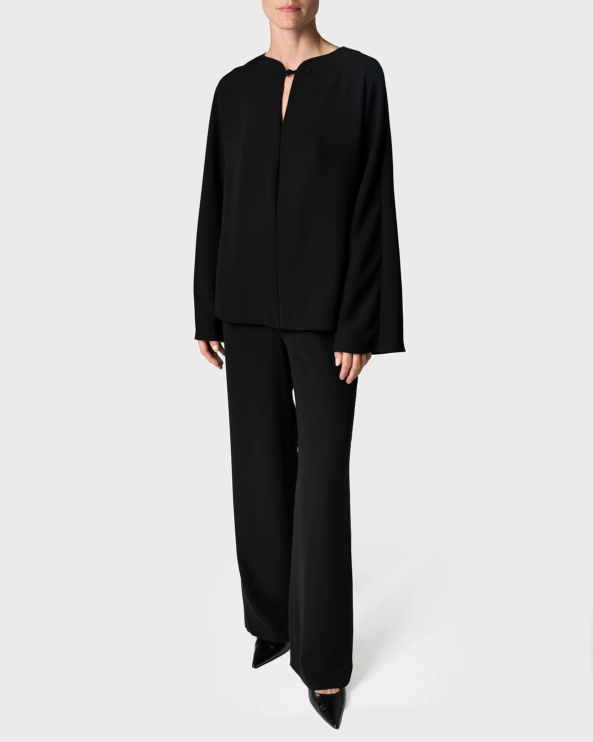MARVILLE ROAD EMERY TWILL BLOUSE