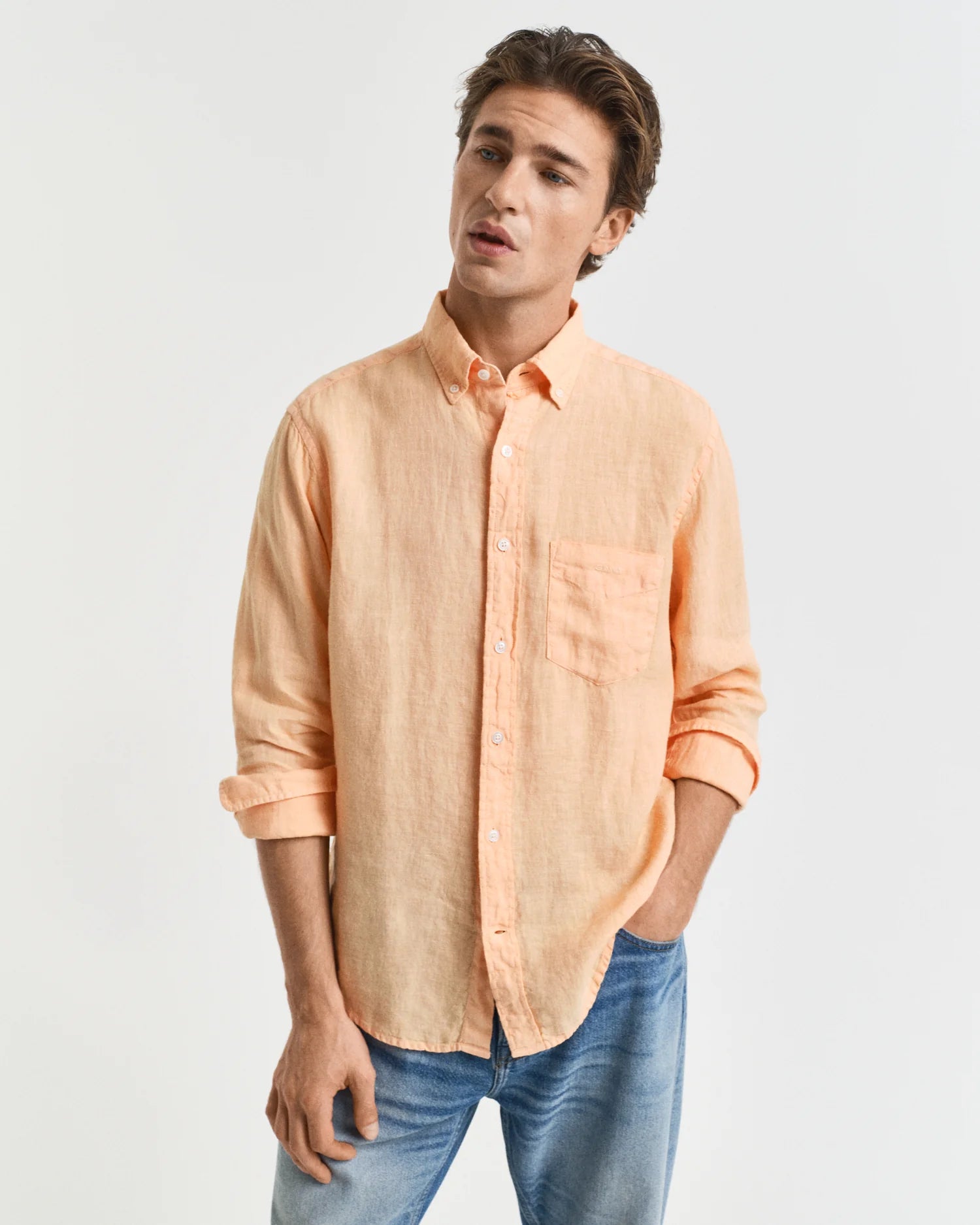 GANT DYED LINEN SHIRT