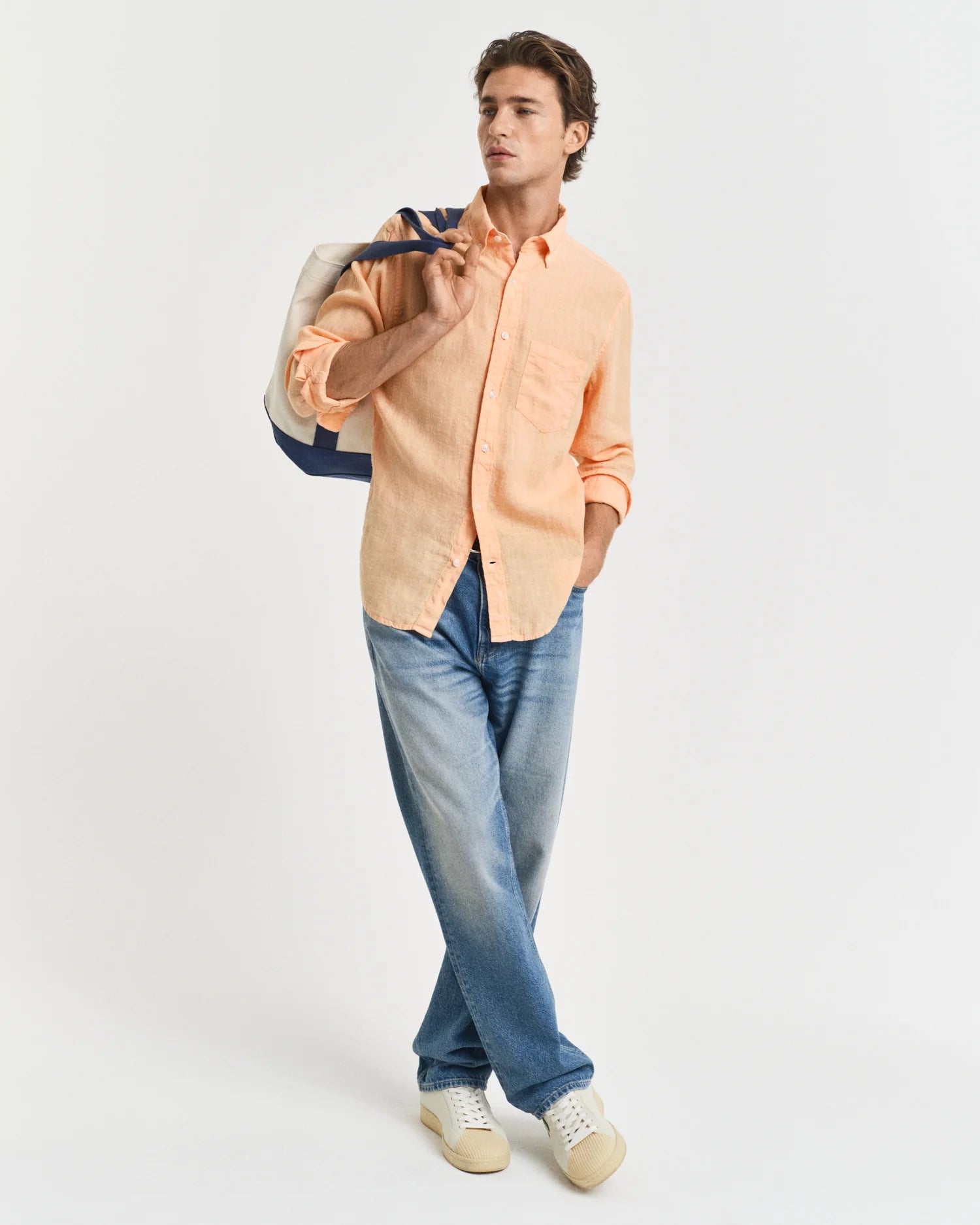 GANT DYED LINEN SHIRT