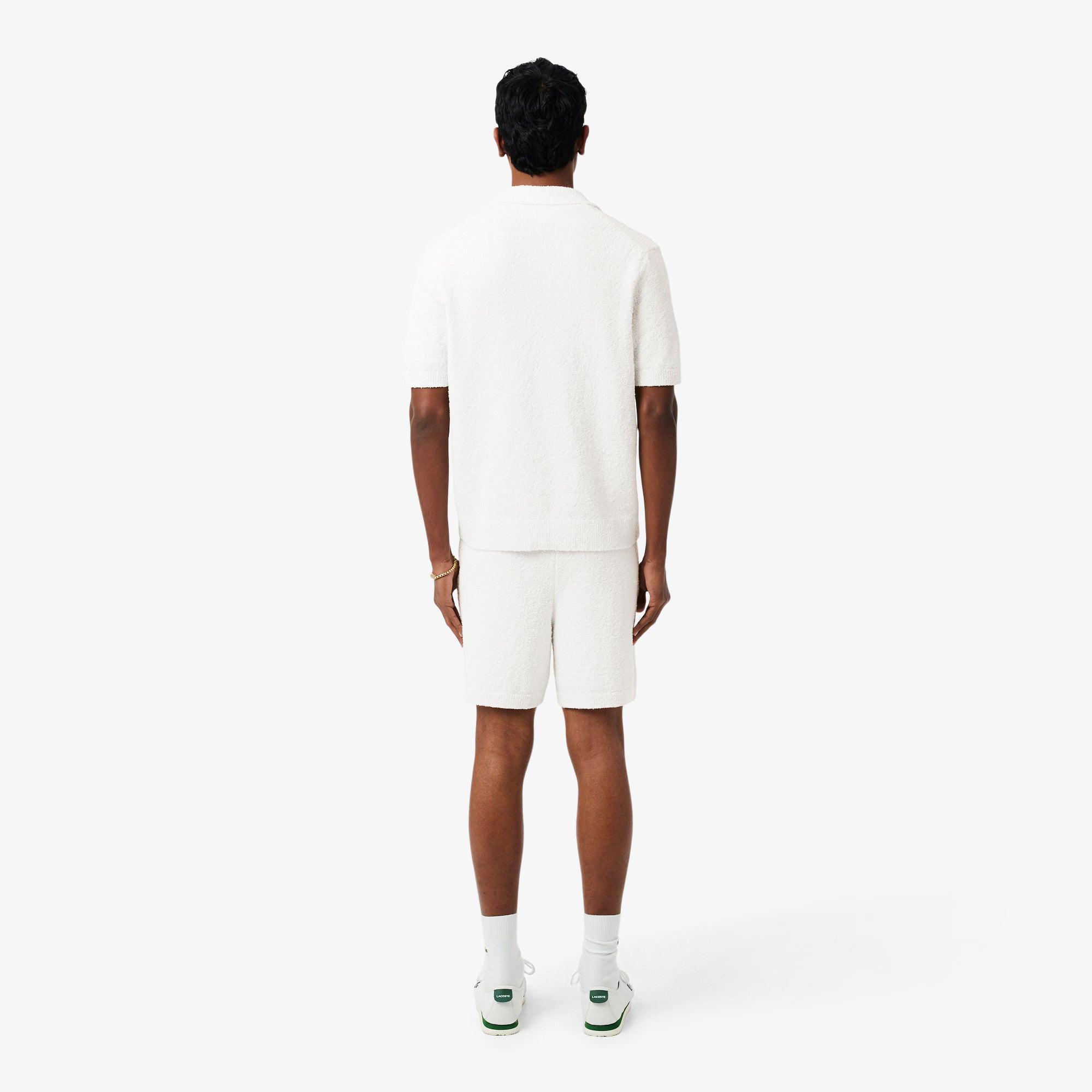 LACOSTE BOUCLÉ KNIT SHORTS