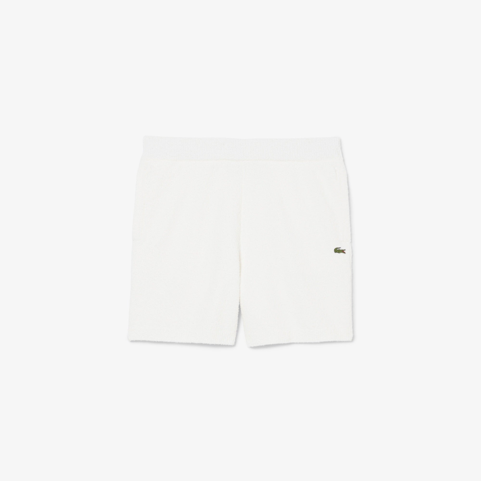LACOSTE BOUCLÉ KNIT SHORTS