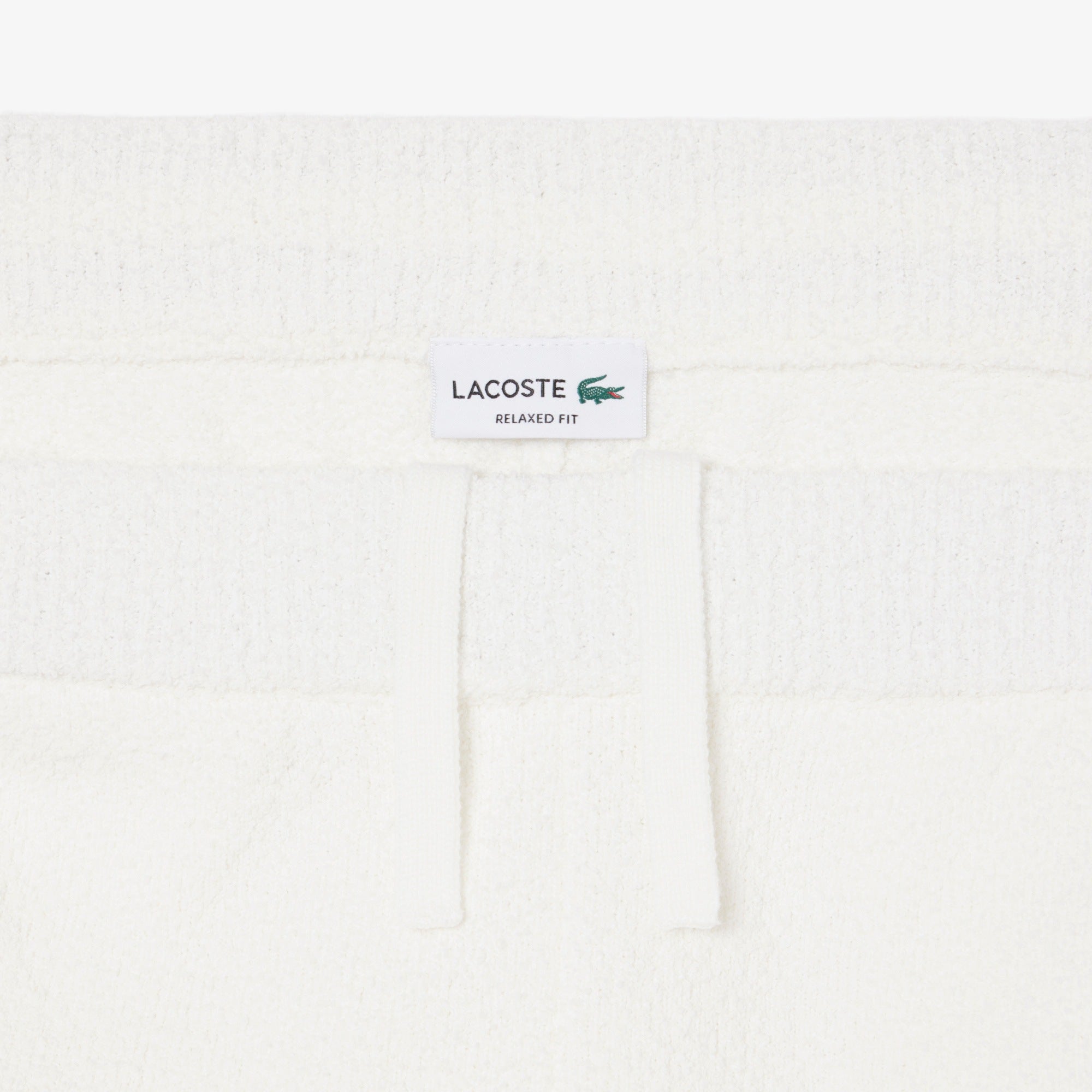 LACOSTE BOUCLÉ KNIT SHORTS