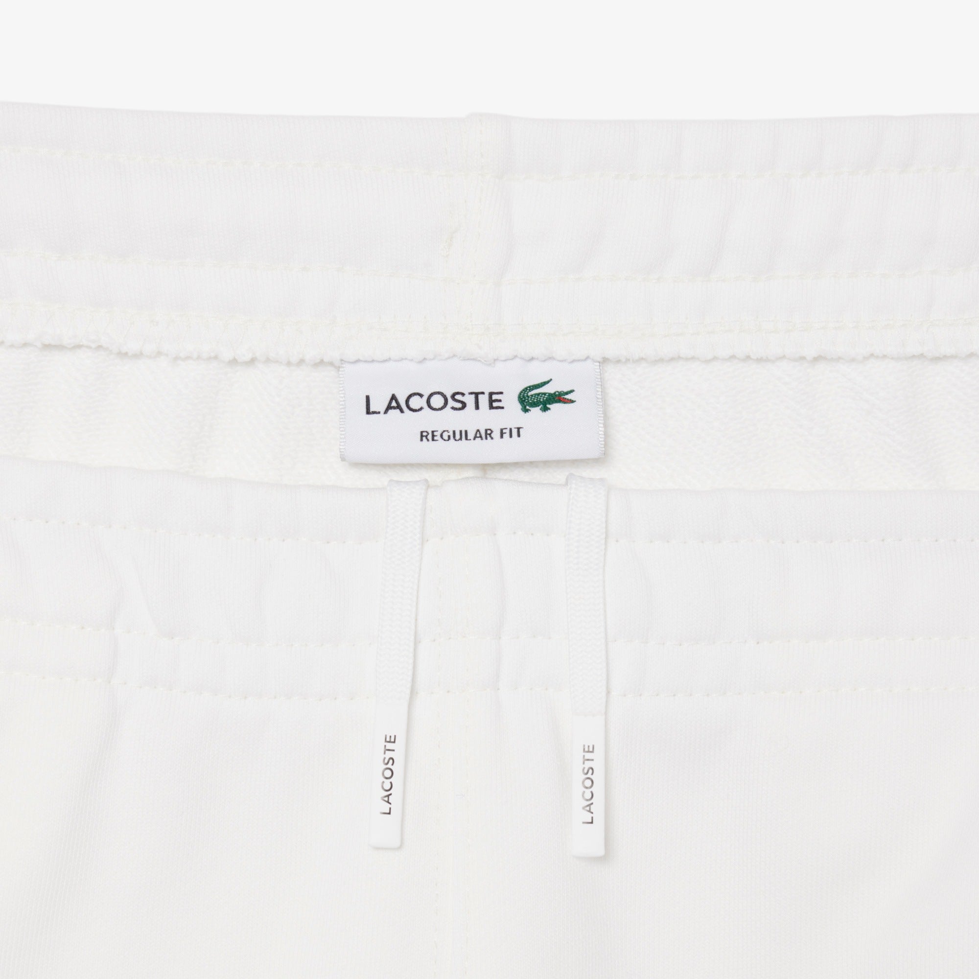 LACOSTE LOGO STRIPE SHORTS