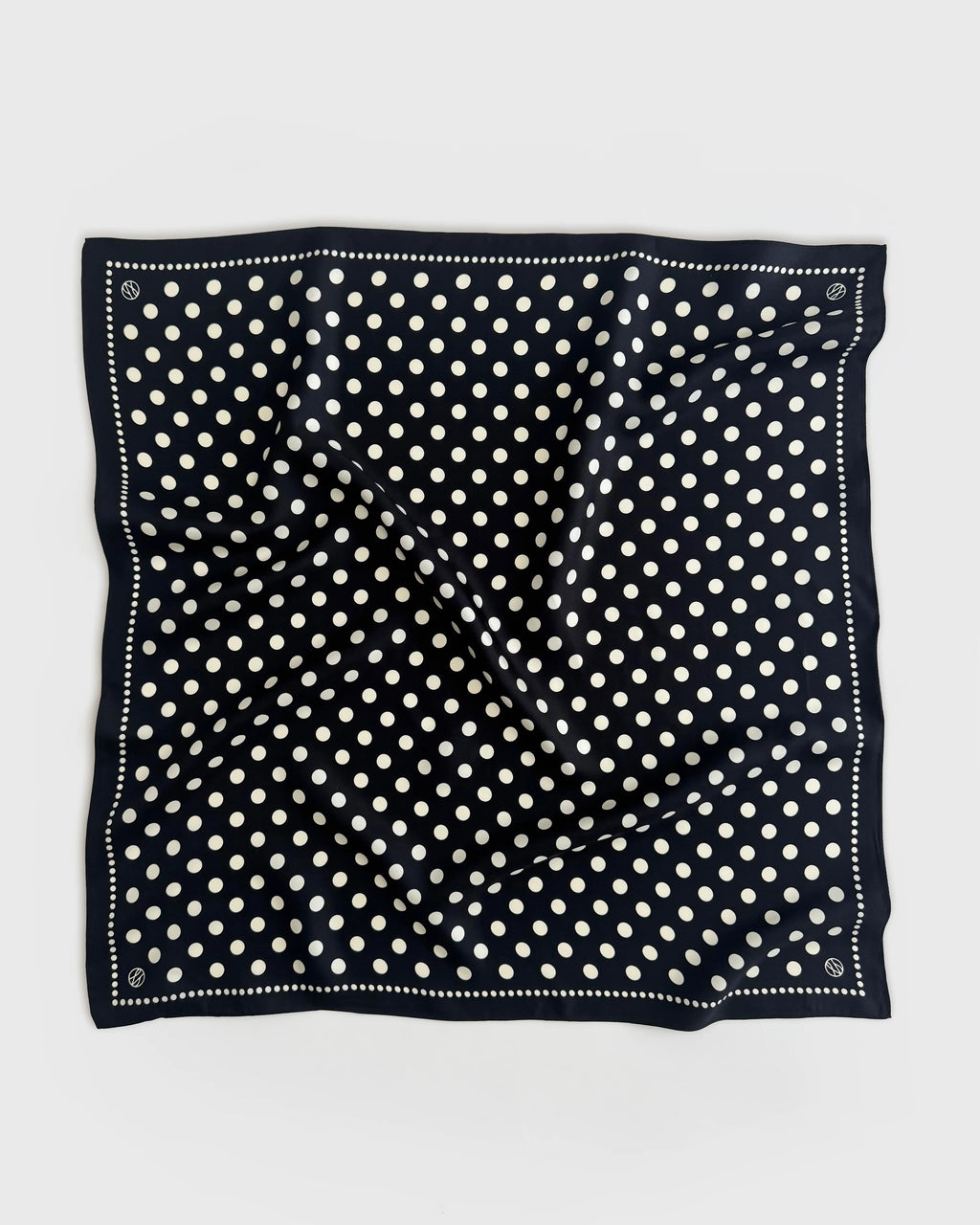 LESCARF POLKADOT SCARF 65CM
