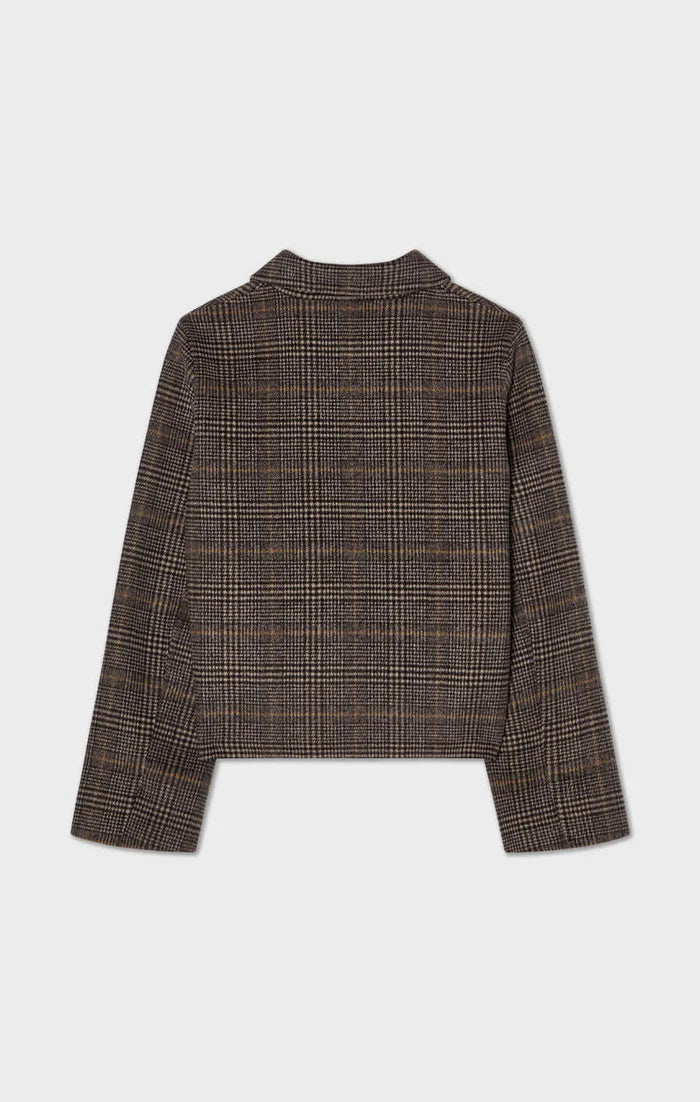 BUSNEL MATHILDE CHECKED JACKET