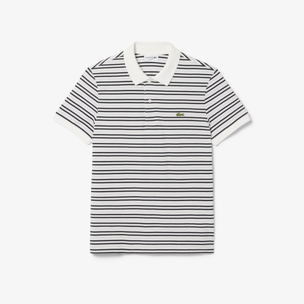 LACOSTE STRIPED PIKÉ