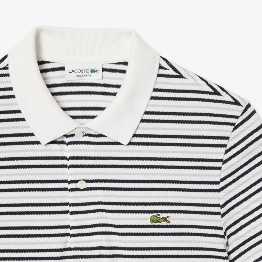 LACOSTE STRIPED PIKÉ