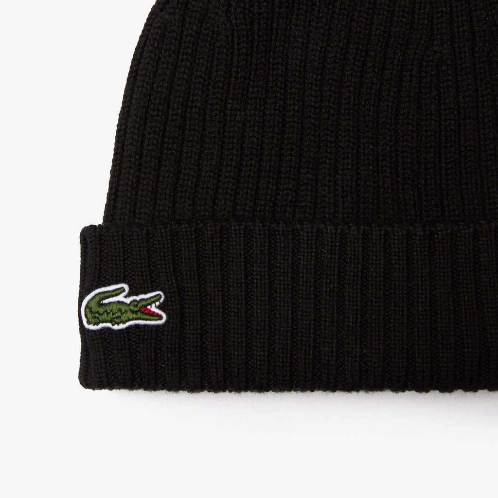 LACOSTE KNITTED BEANIE