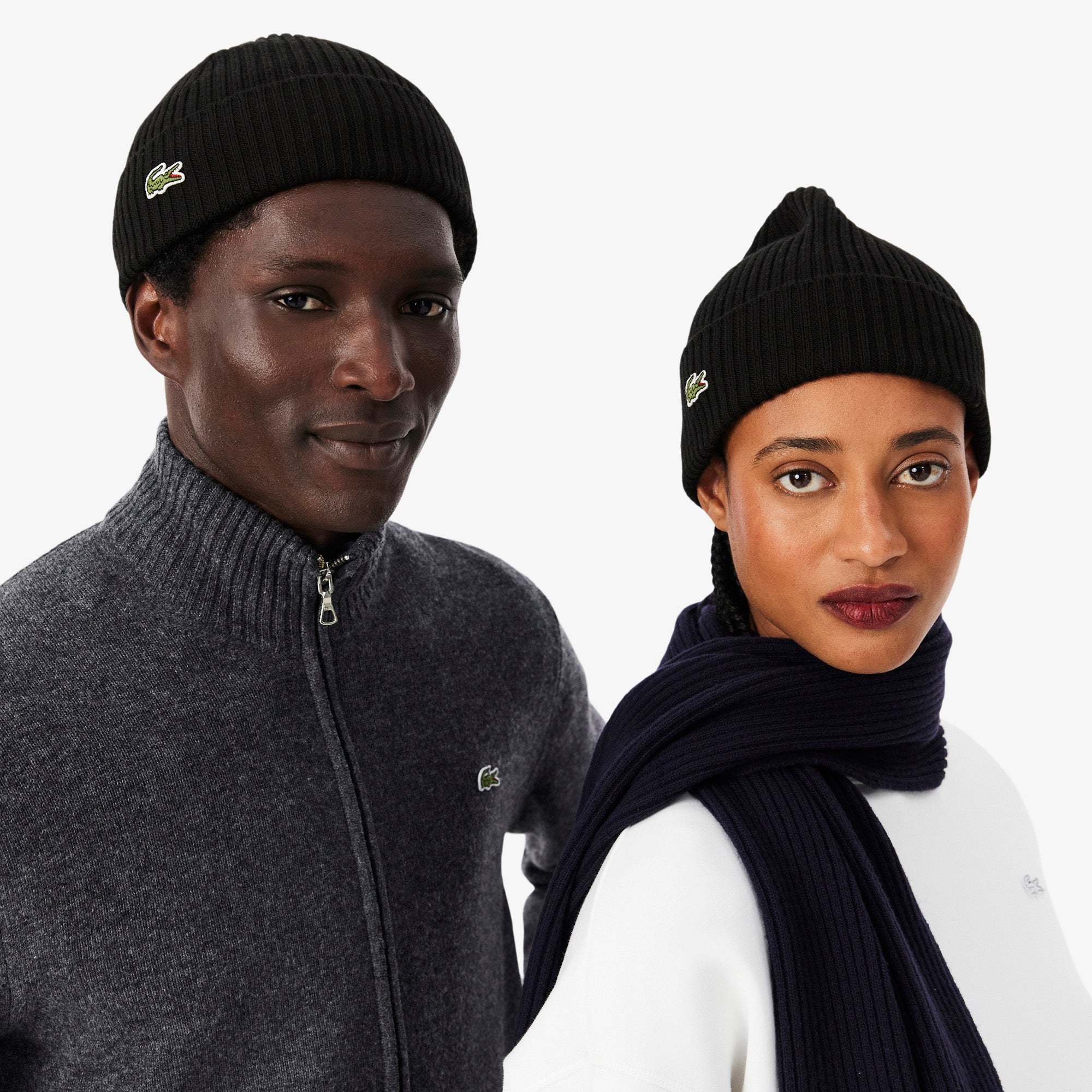 LACOSTE KNITTED BEANIE