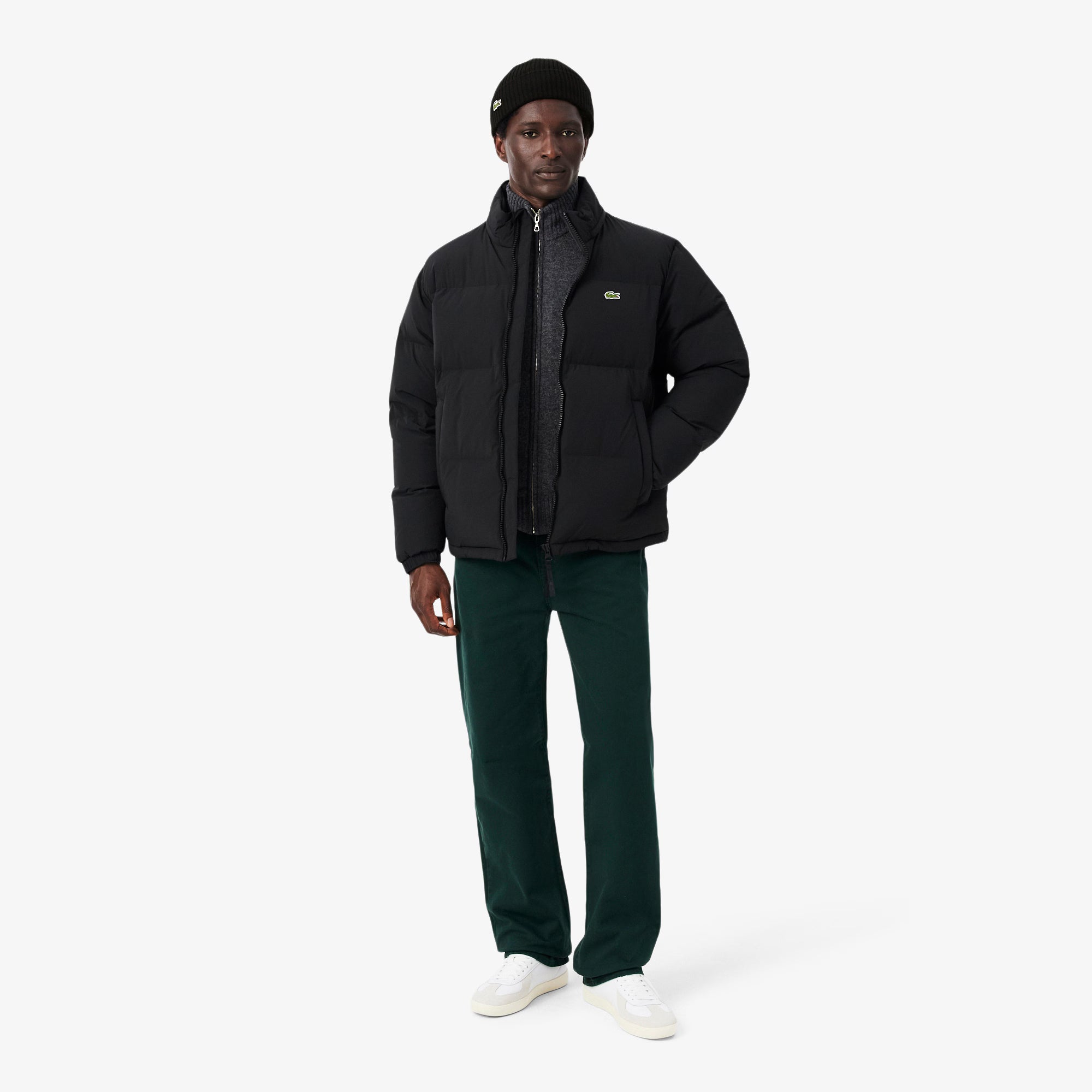 LACOSTE KNITTED BEANIE
