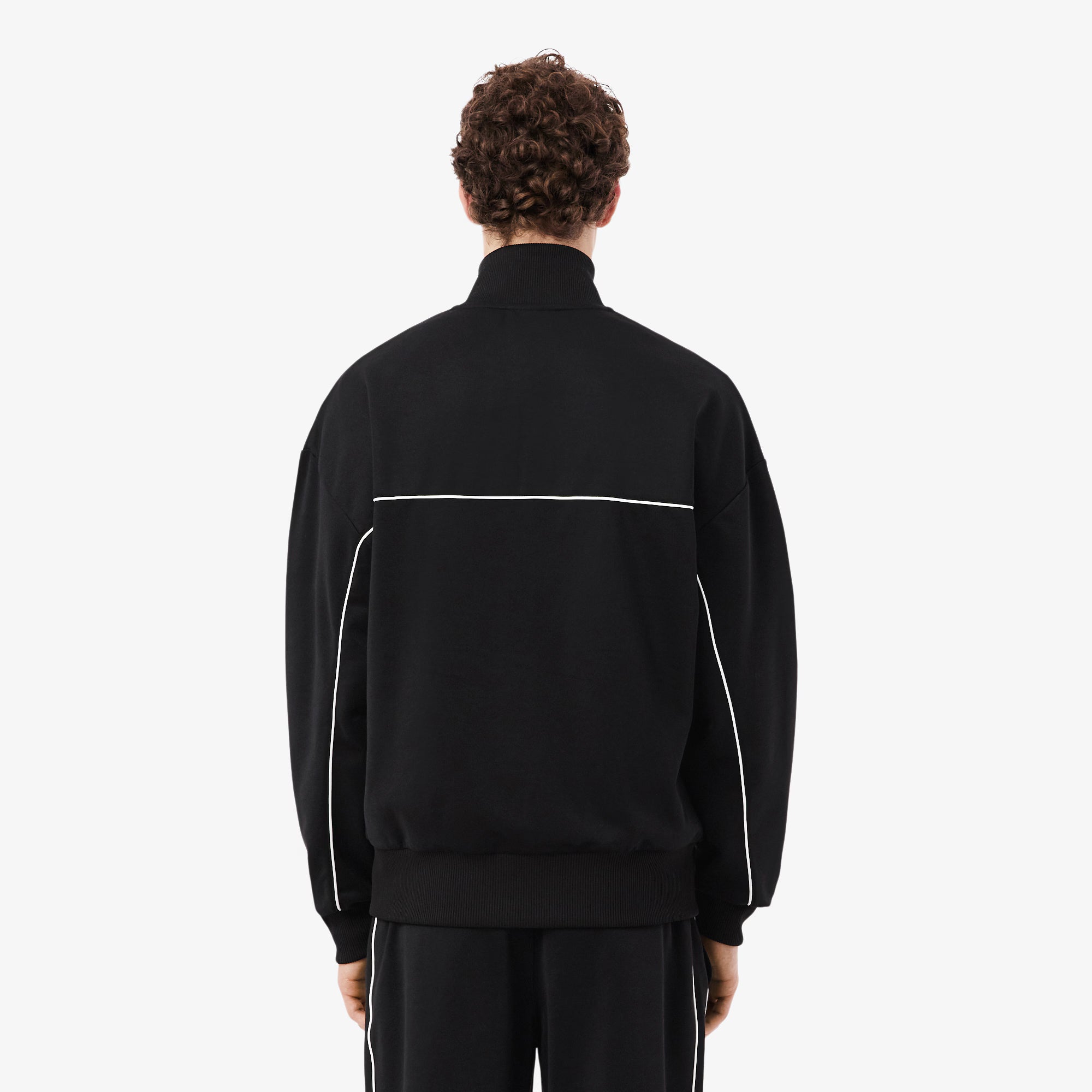 LACOSTE ZIPPED SWEATSHIRT