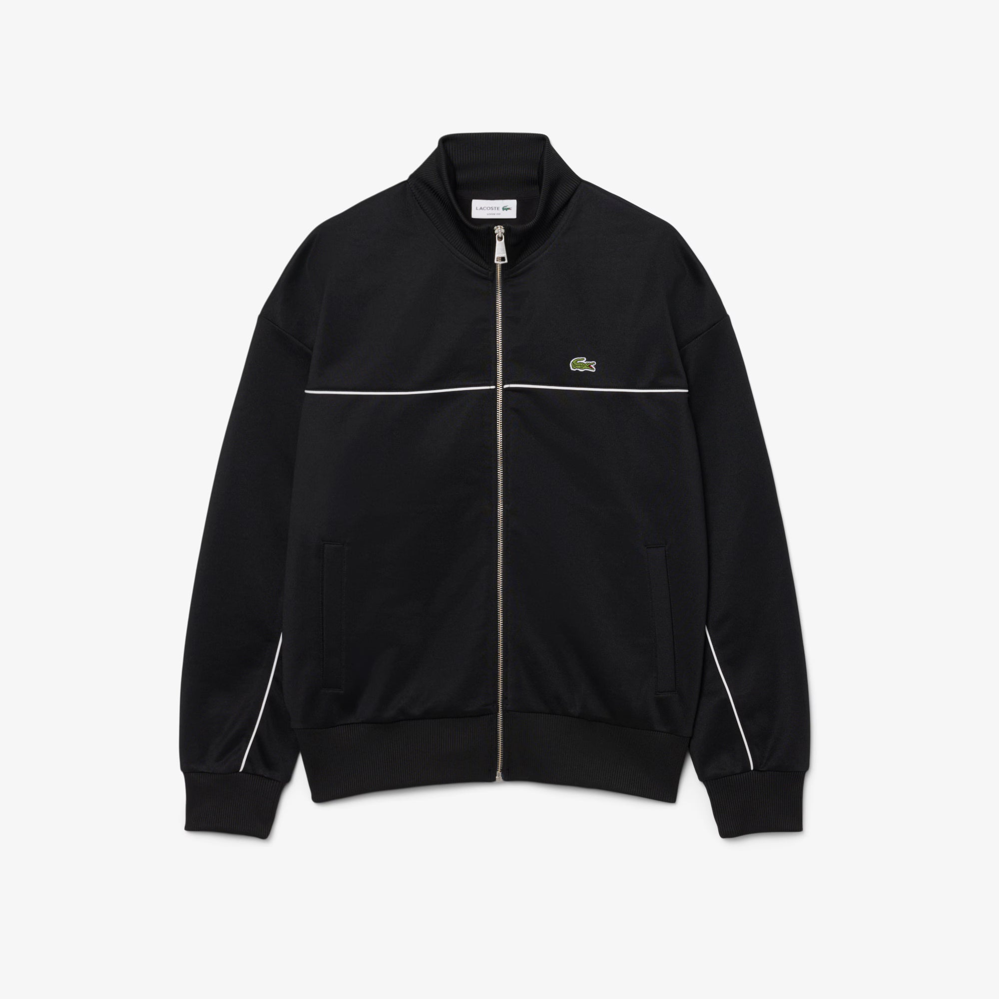 LACOSTE ZIPPED SWEATSHIRT