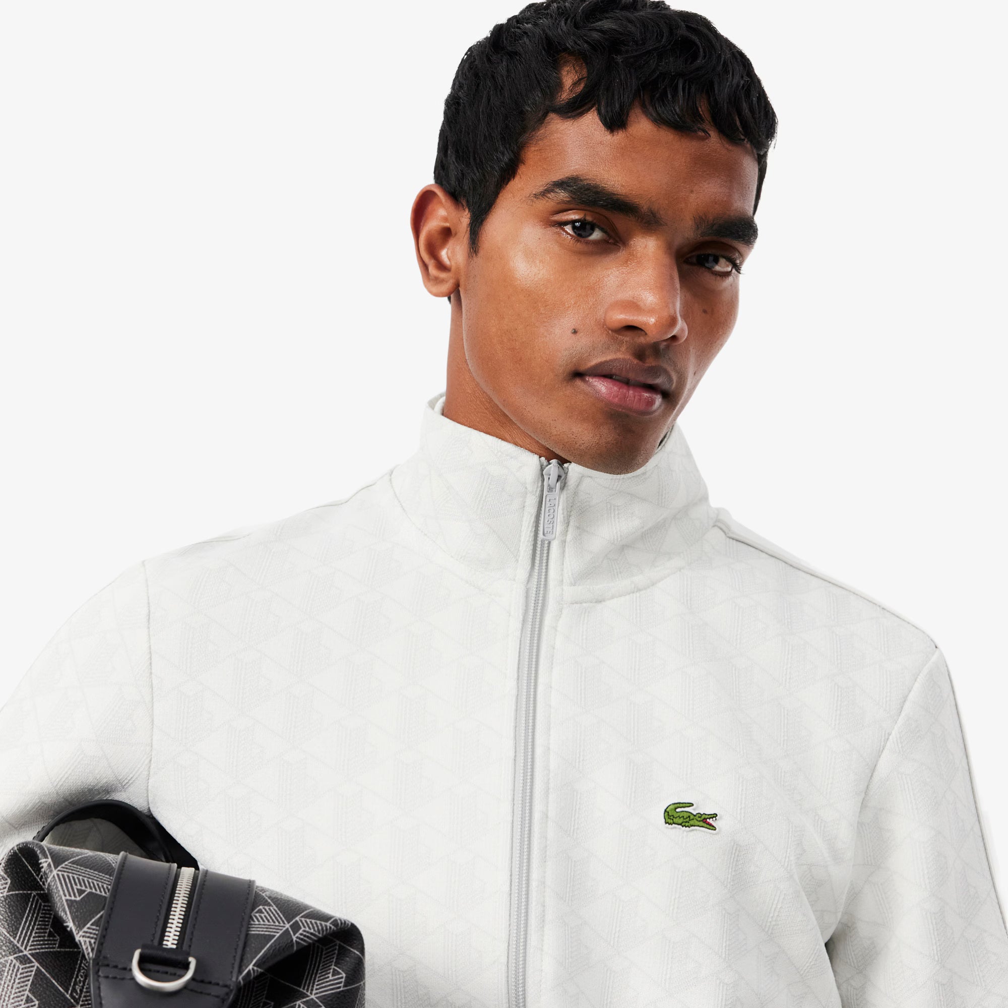 LACOSTE PARIS ZIP-UP TRACK JACKET
