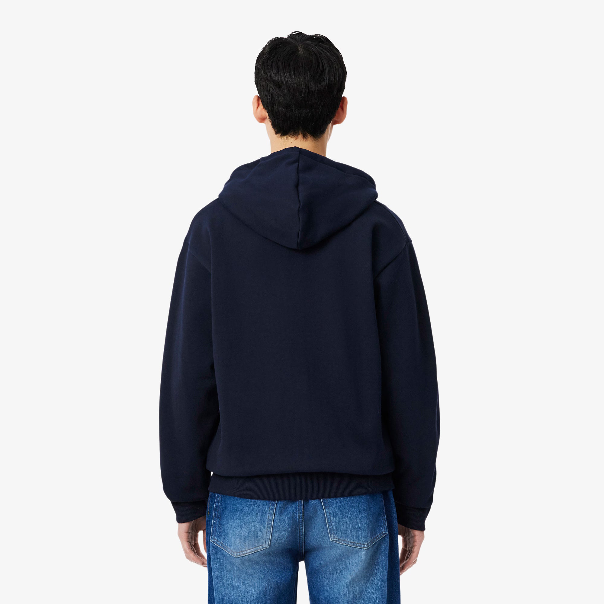 LACOSTE ZIP-HOOD SWEAT