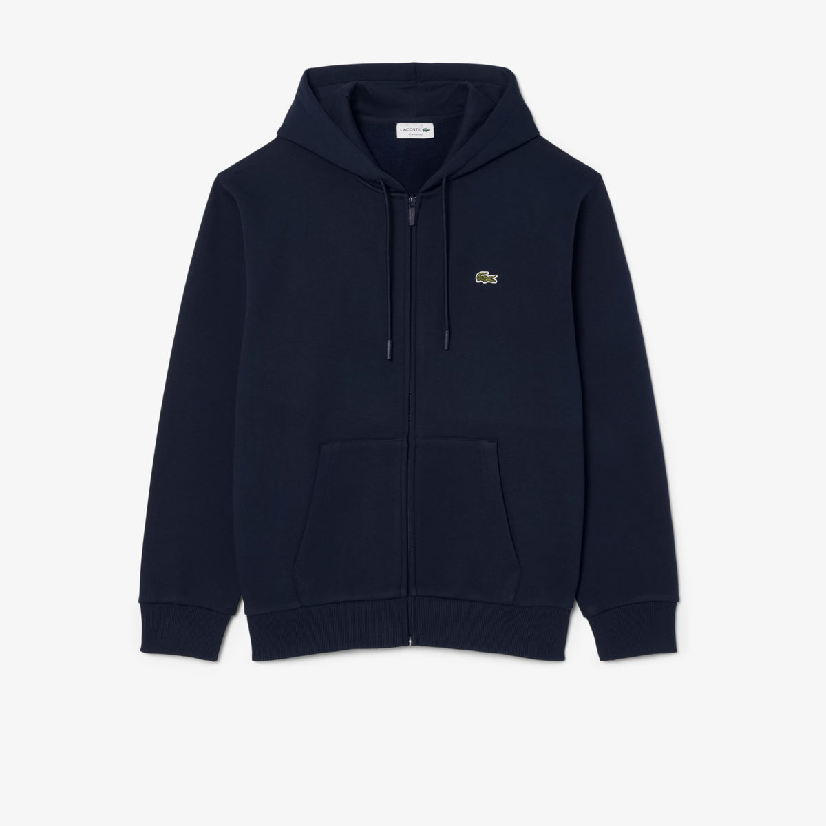 LACOSTE ZIP-HOOD SWEAT
