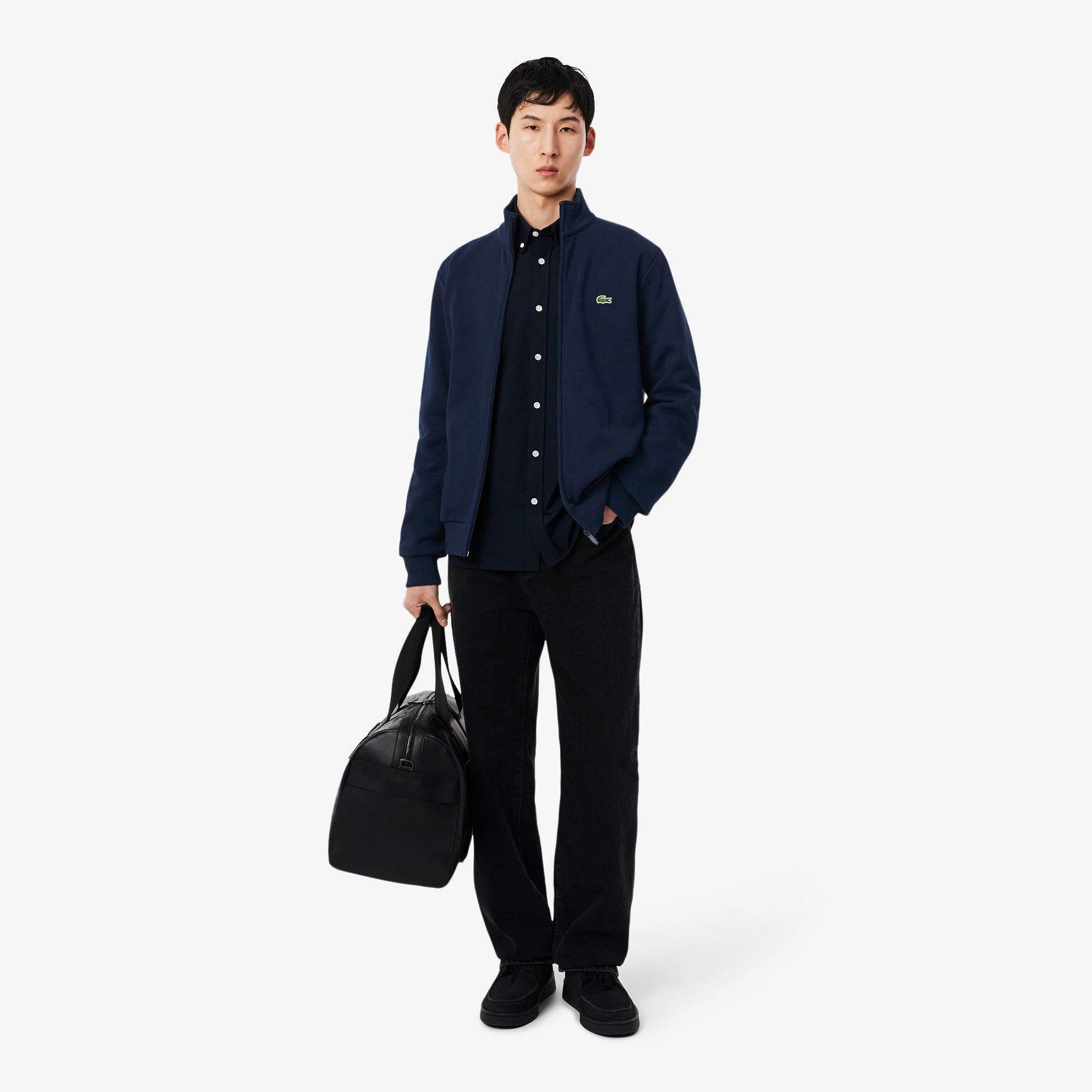 LACOSTE FULL ZIP SWEAT