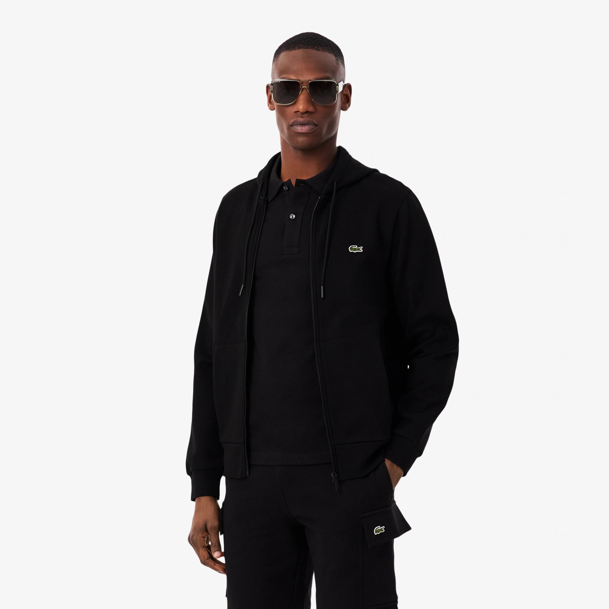 LACOSTE ZIP-HOODIE