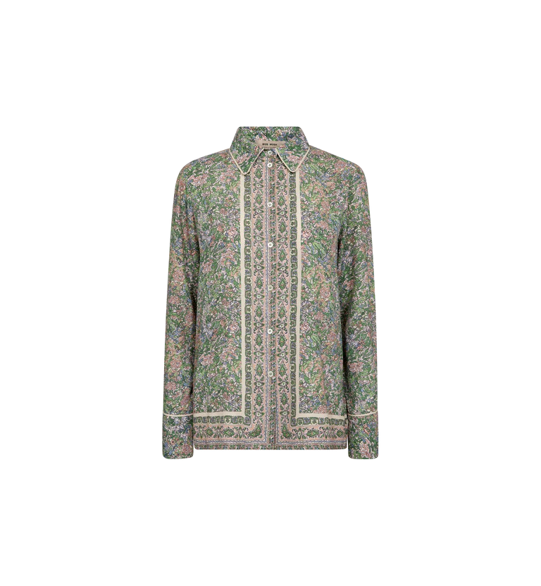 MOS MOSH KANA FLOWISH ORCHID SHIRT