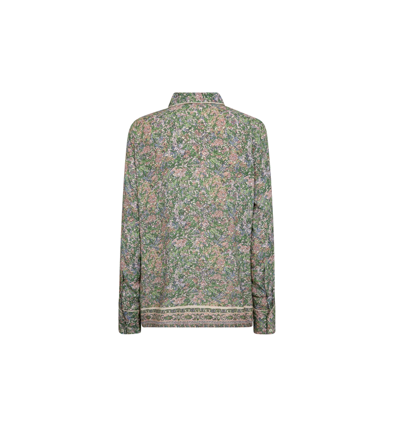 MOS MOSH KANA FLOWISH ORCHID SHIRT