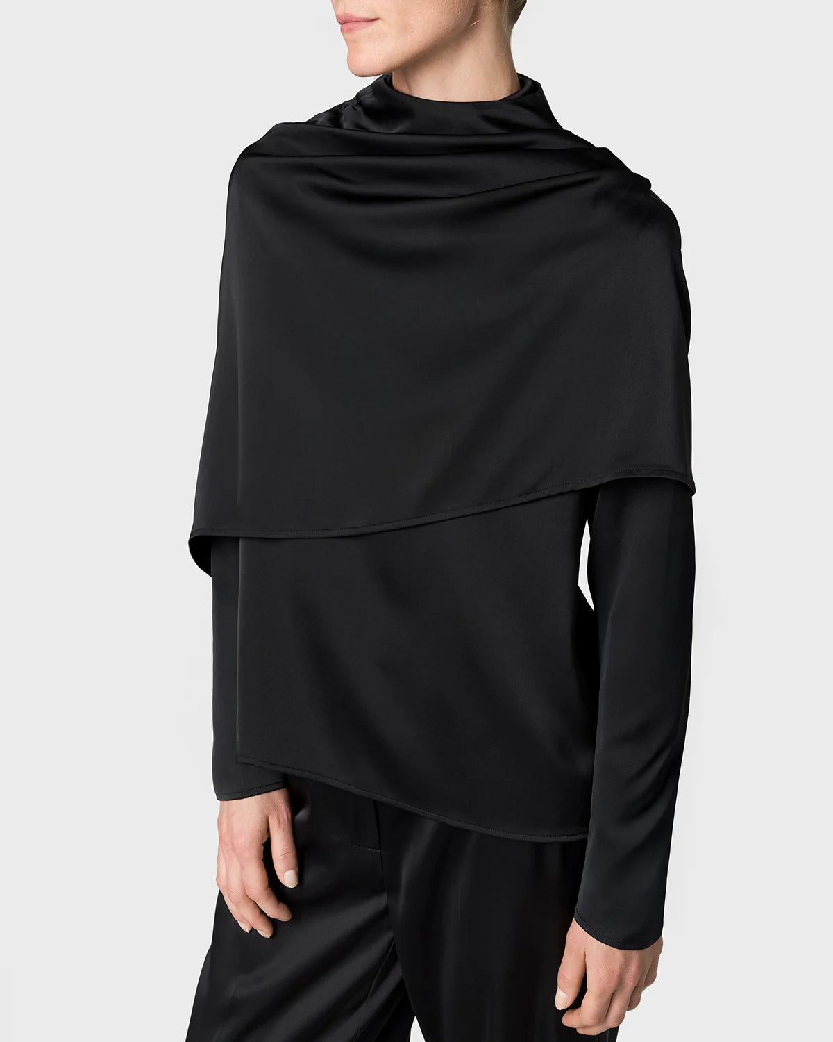 MARVILLE ROAD SOPHIA SATIN BLOUSE