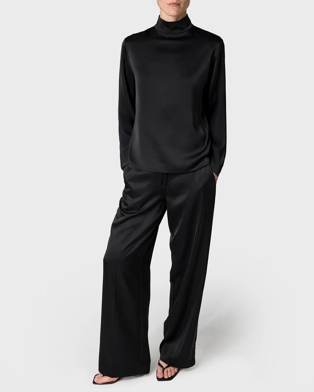MARVILLE ROAD SOPHIA SATIN BLOUSE