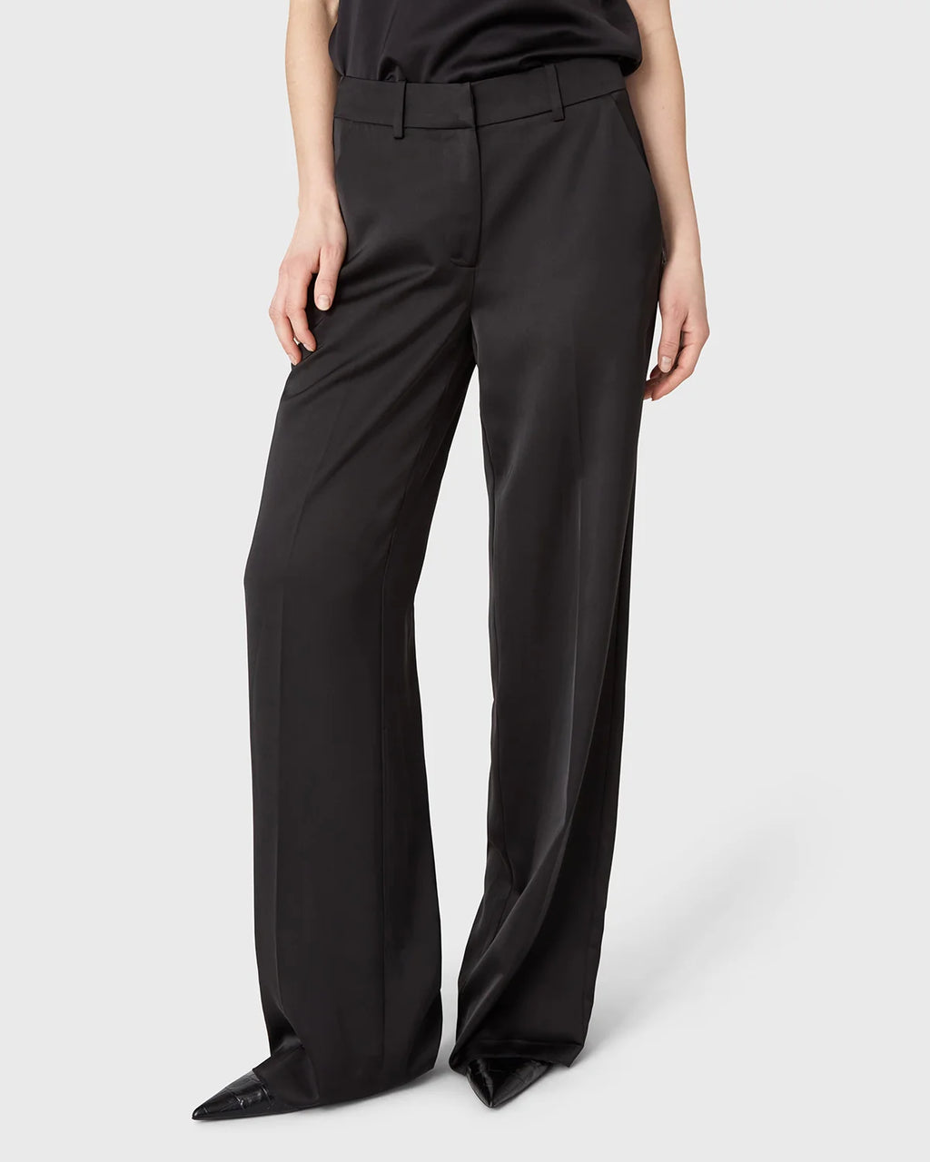 MARVILLE ROAD INGRID SATIN TROUSERS