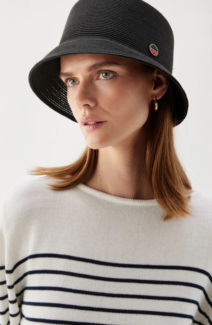 BUSNEL TINA PAPER STRAW BUCKET HAT