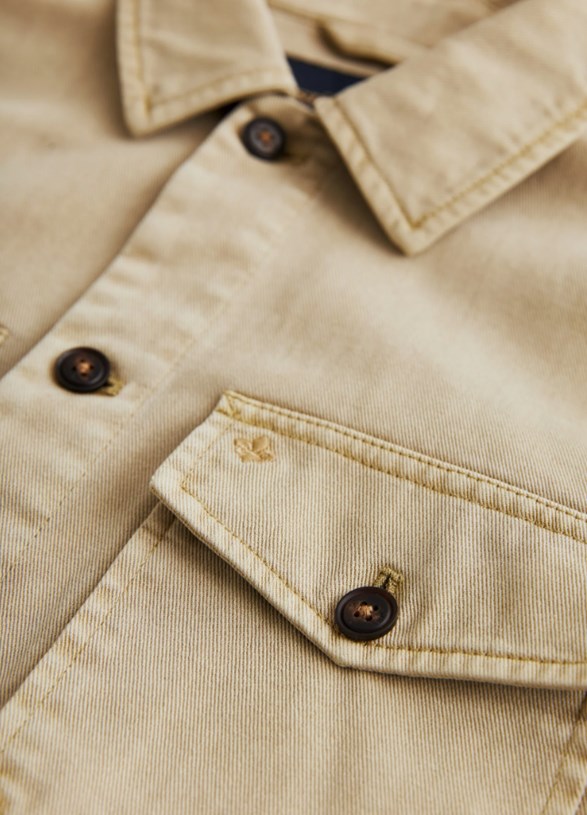 MORRIS ALAIN TWILL SHIRT JACKET