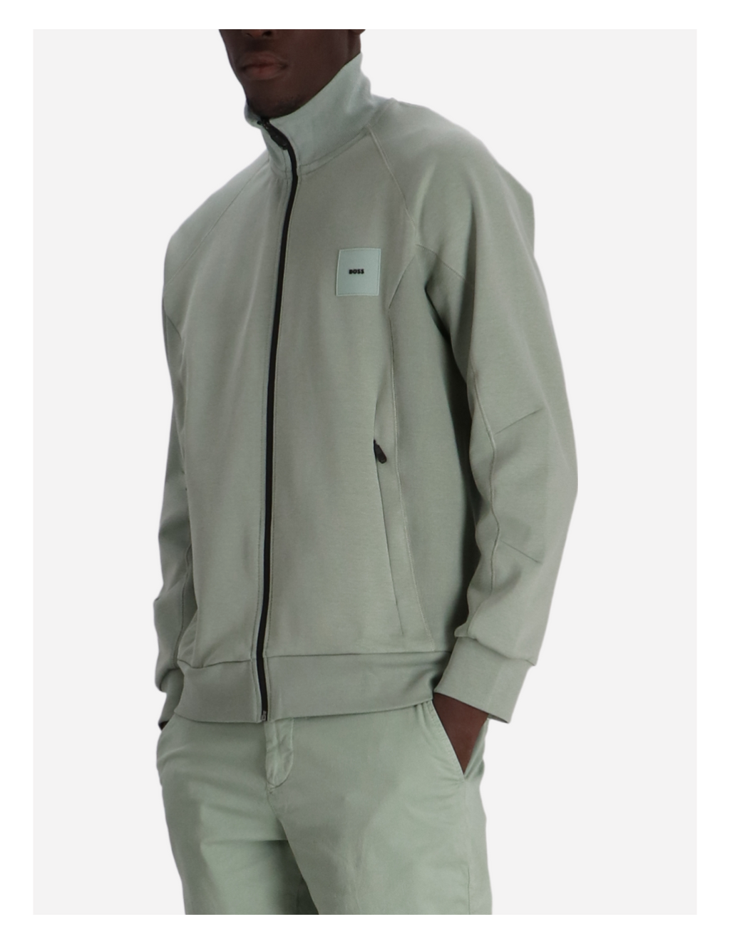 BOSS GREEN SKAZ RIB ZIP