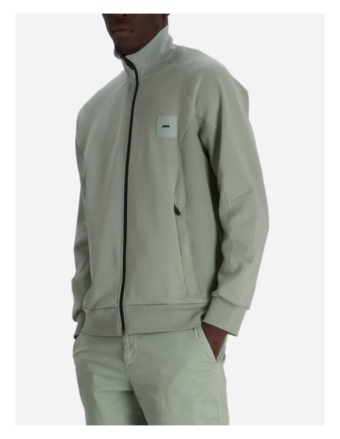 BOSS GREEN SKAZ RIB ZIP
