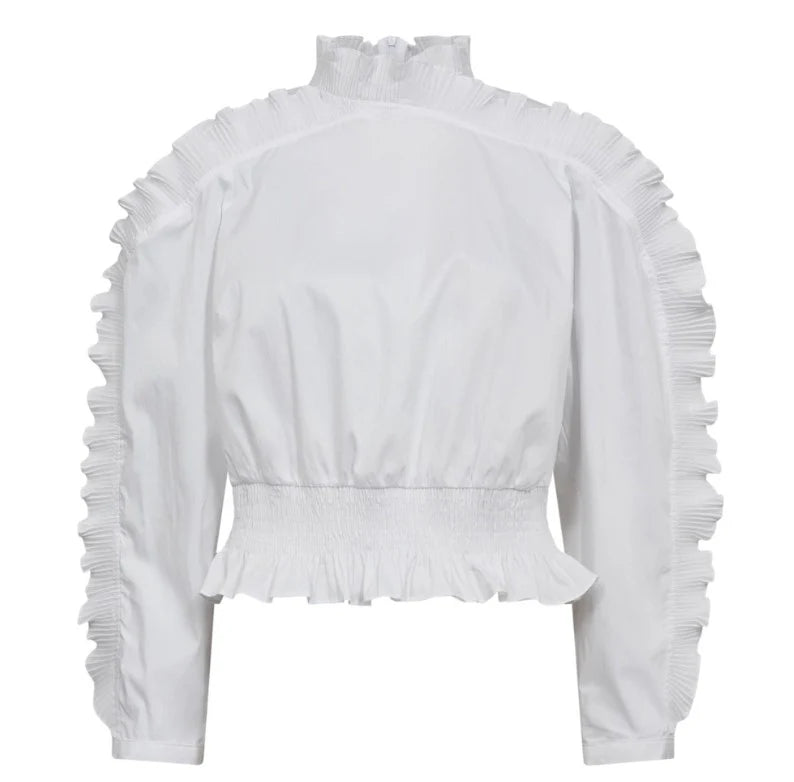CO´COUTURE SANNA RUFFLE BLOUSE
