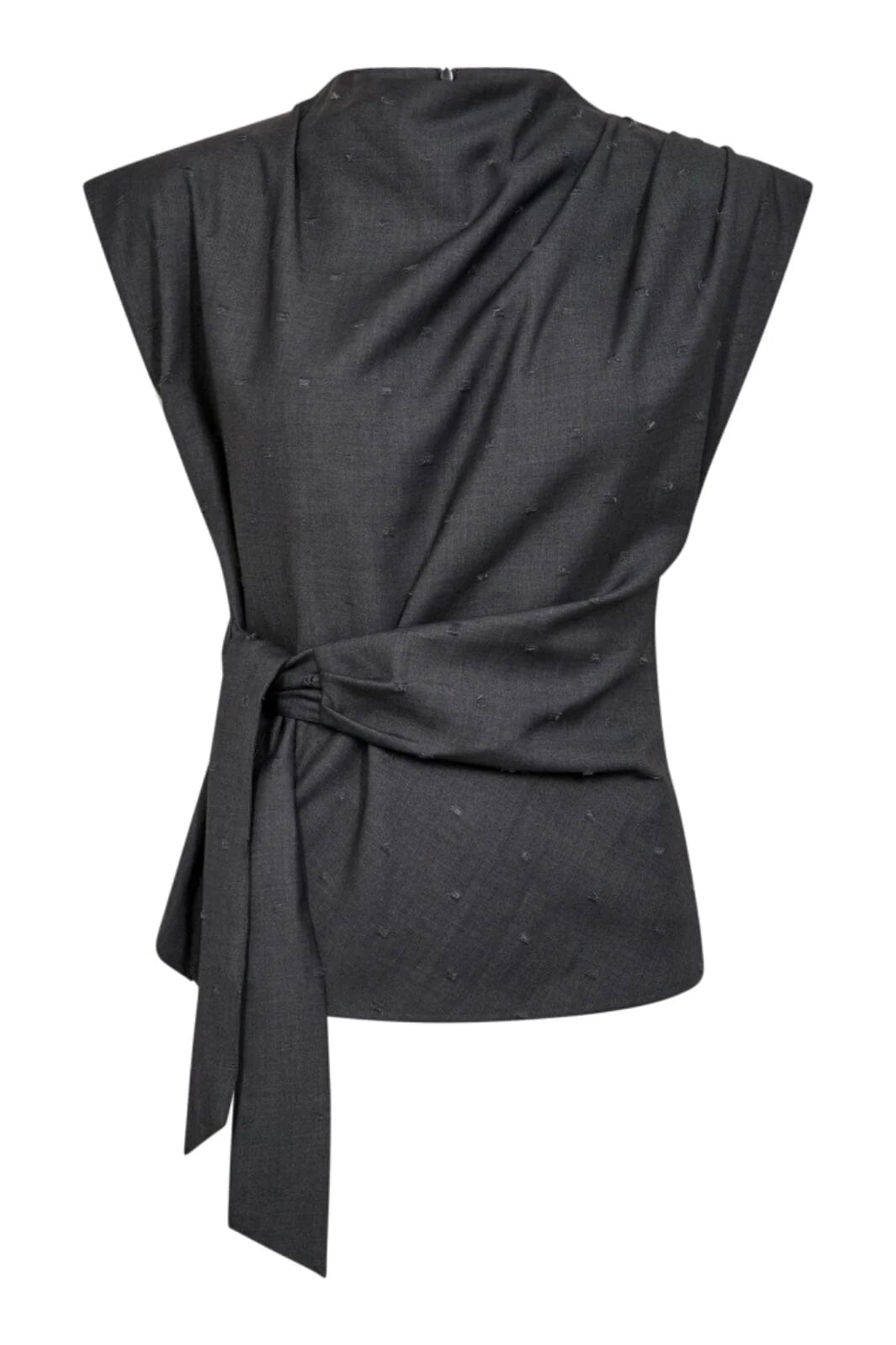 CO' COUTURE SAGA PLEAT TOP