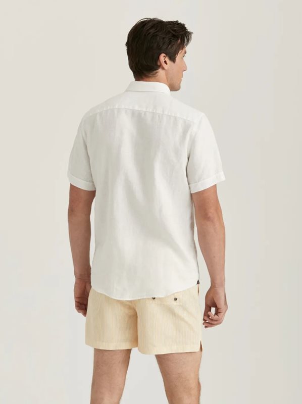 MORRIS DOUGLAS LINEN SS SHIRT