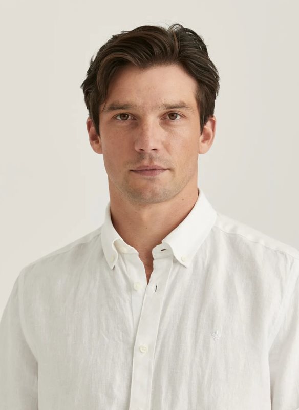 MORRIS DOUGLAS LINEN SS SHIRT