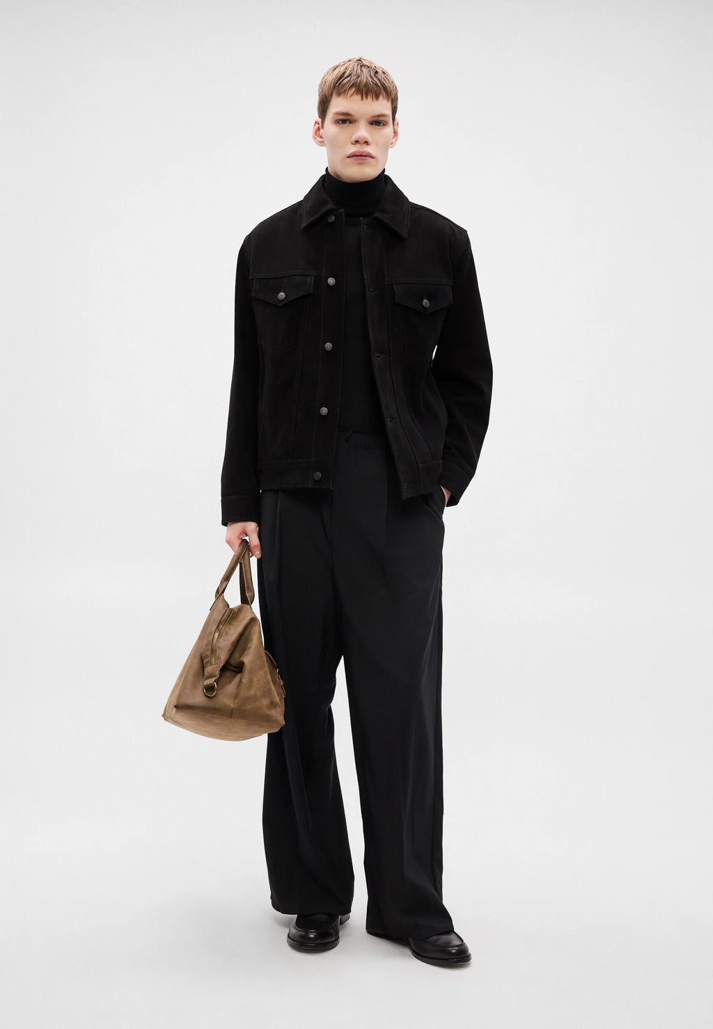 BOSS O SUEDE LEATHER JACKET