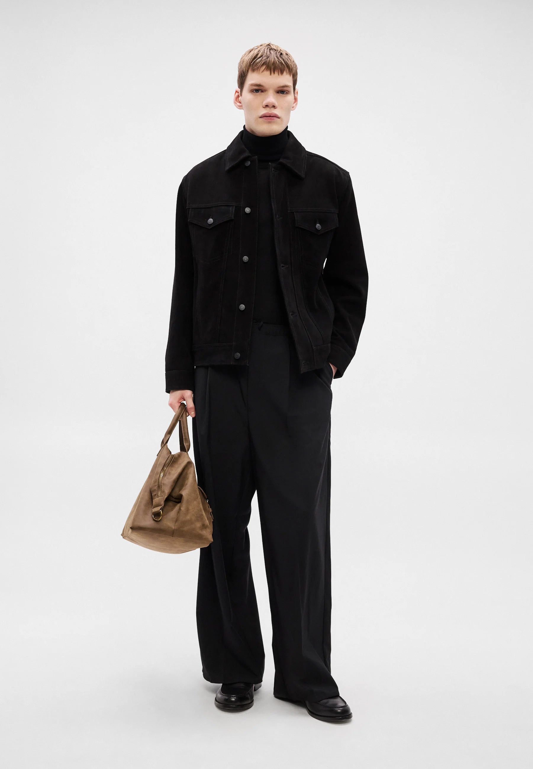 BOSS O SUEDE LEATHER JACKET