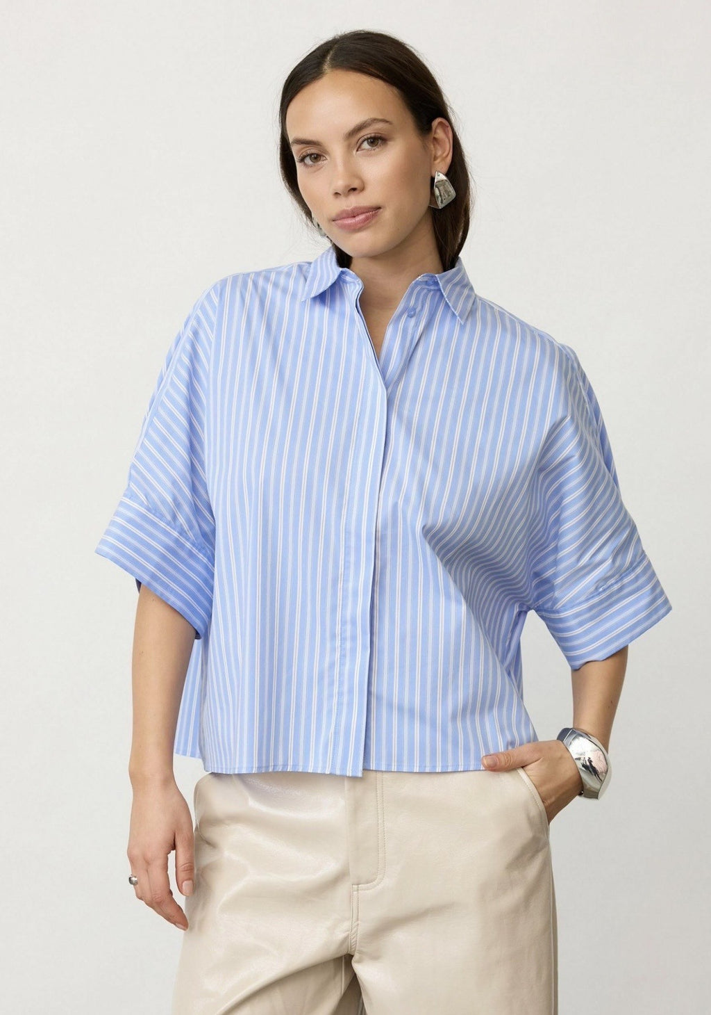 CO'COUTURE KAIO STRIPE SHIRT