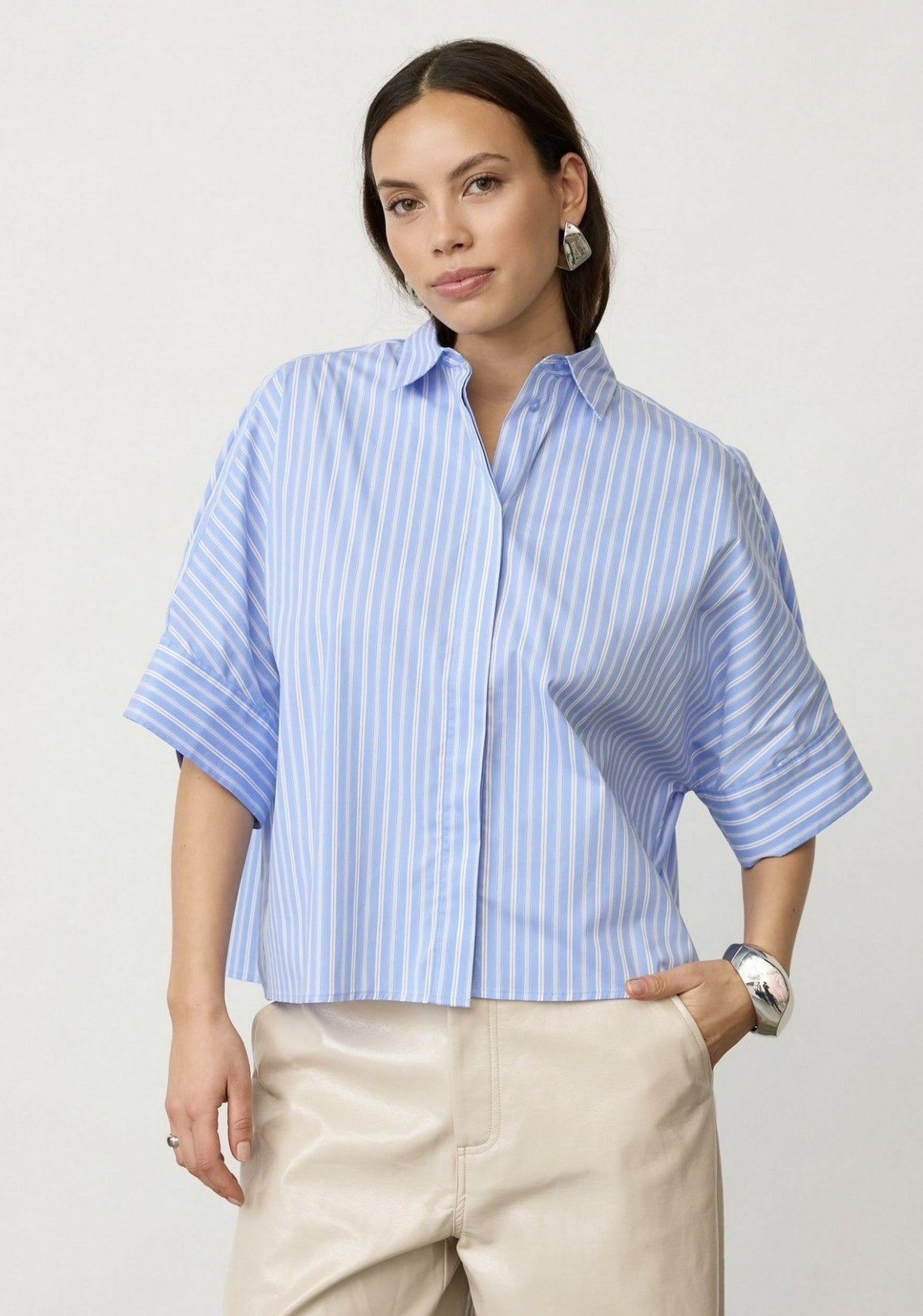 CO'COUTURE KAIO STRIPE SHIRT