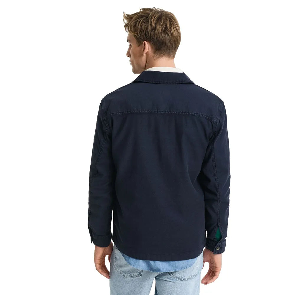 GANT COT/LINEN OVERSHIRT