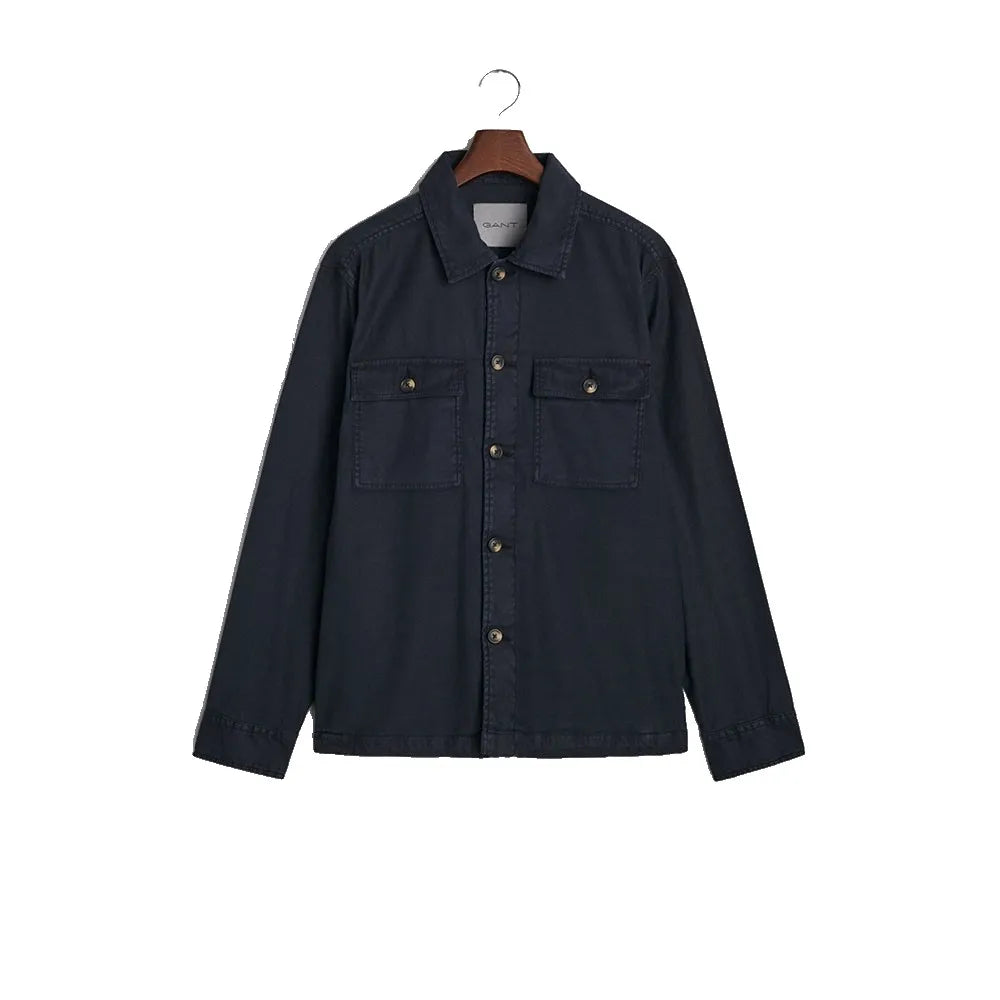 GANT COT/LINEN OVERSHIRT