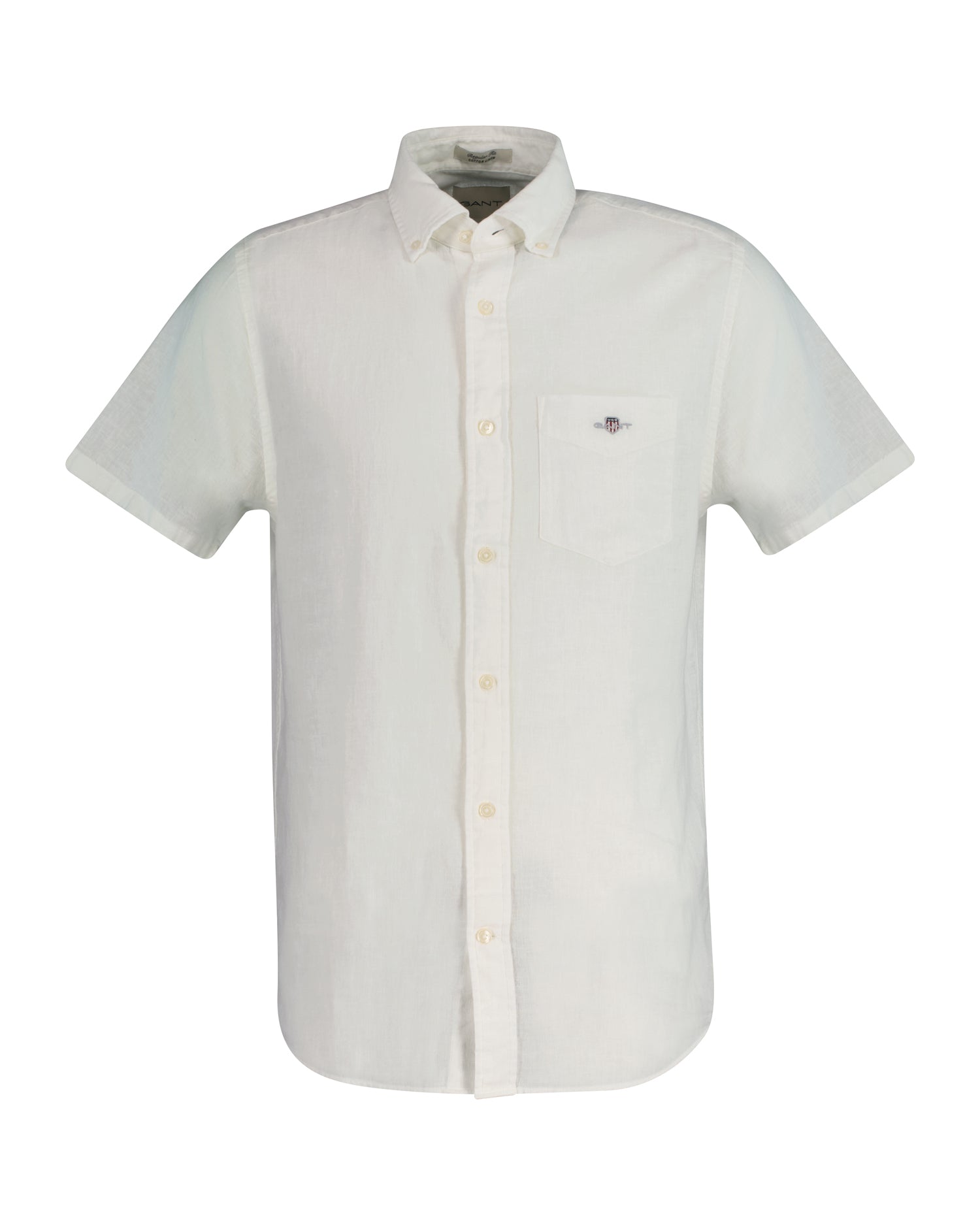 GANT REG COT/LIN SS SHIRT